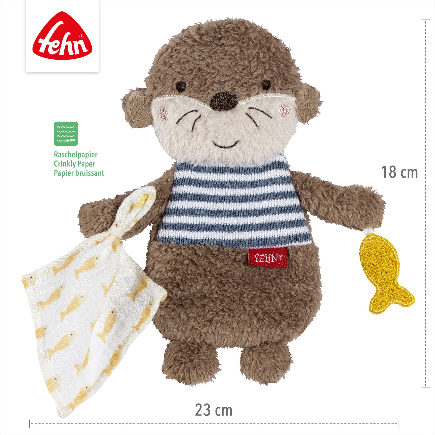 Knister Otter Activity Rascheltier