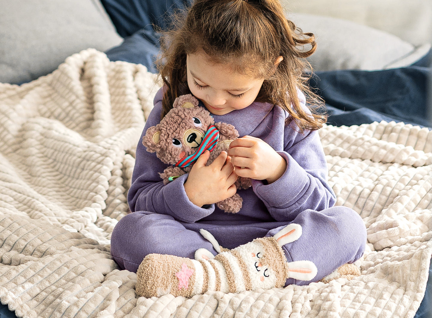 Kirschkernkissen kleiner Bär