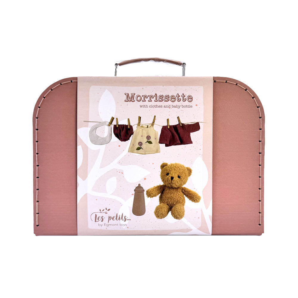 Bär Morrissette im Koffer