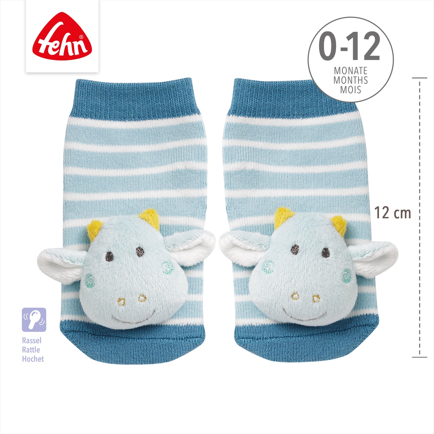 Rasselsocken Drache