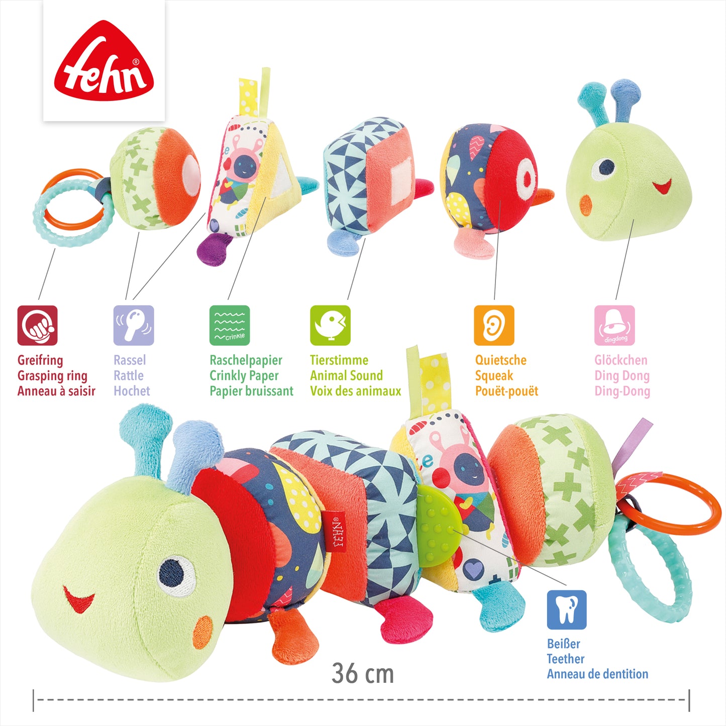 Activity Puzzle Raupe