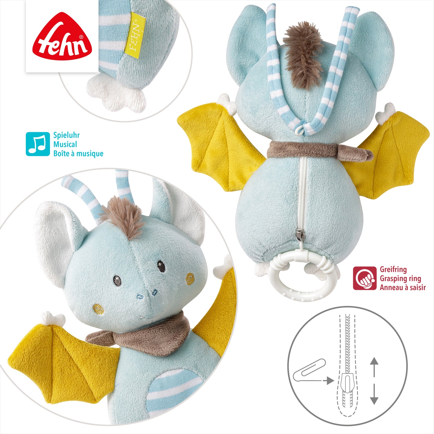 Spieluhr Fledermaus