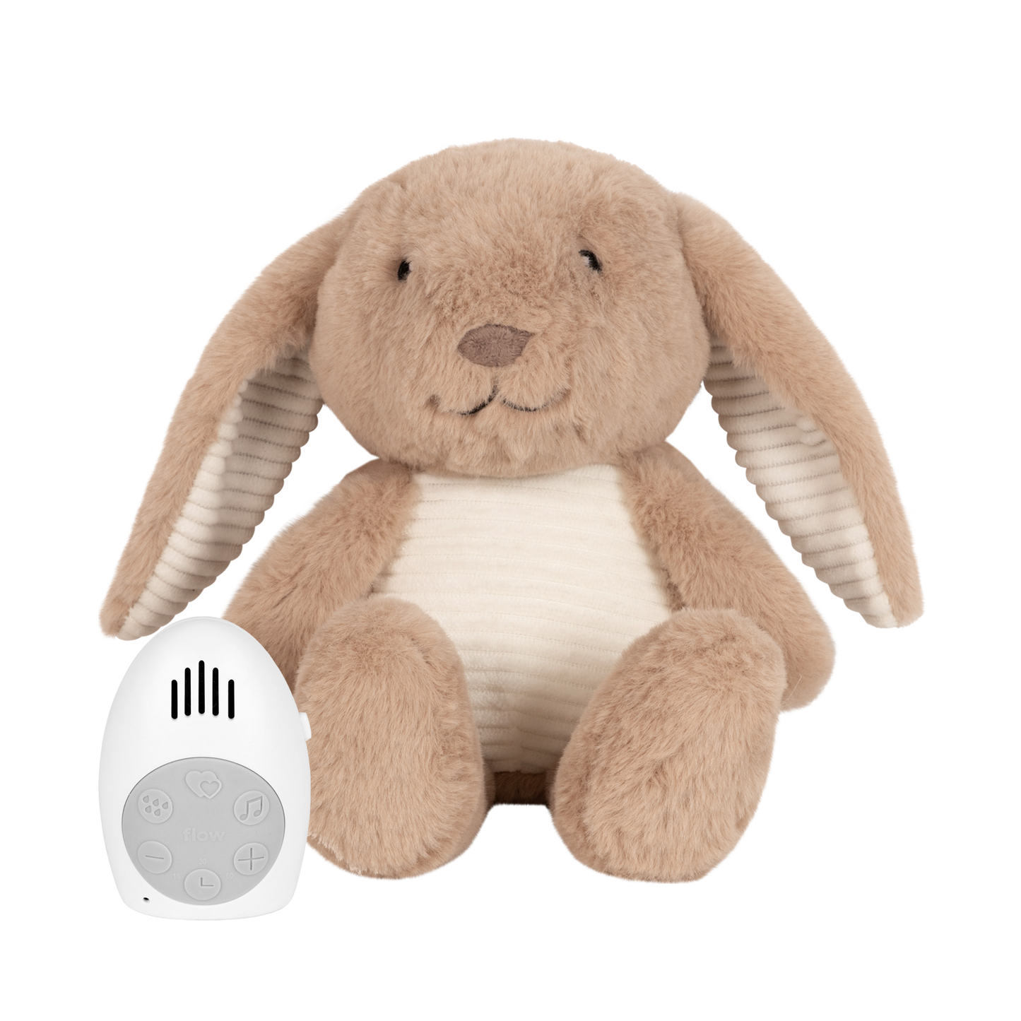 Herzschlag Kuscheltier Hase „Milo“ braun