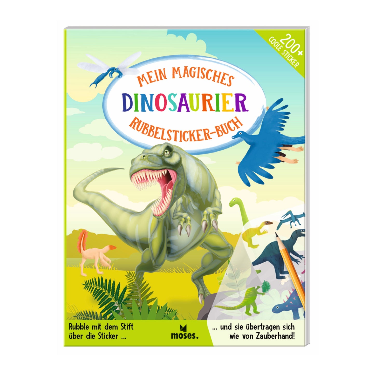 Dino Rubbelsticker Buch