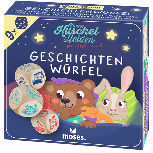 Geschichtenwürfel kleine Kuschelhelden