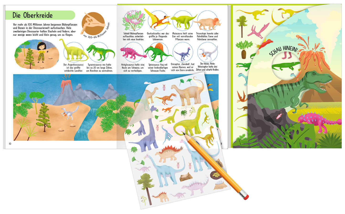 Dino Rubbelsticker Buch