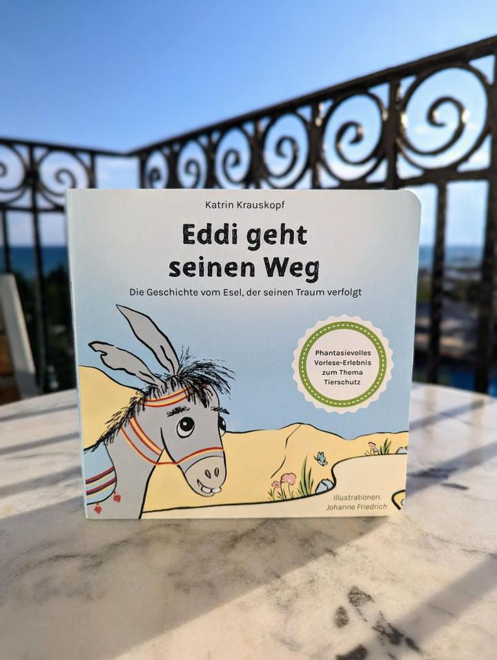 Pappbilderbuch „Eddi geht seinen Weg“