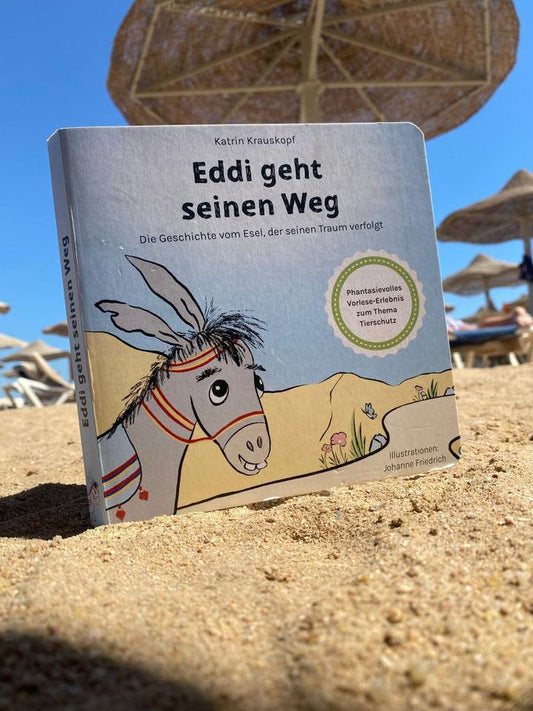 Pappbilderbuch „Eddi geht seinen Weg“