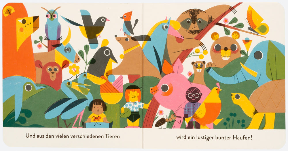 Kinderbuch Die tolle Tierschau